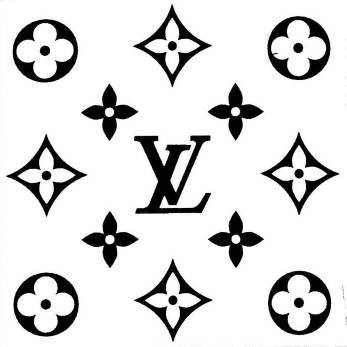 TOILE MONOGRAM dessin NsurB (Corée dessin)